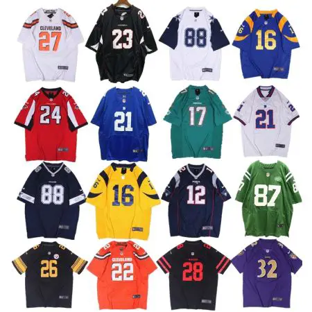 jersey size chart