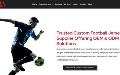 Top 6 Best Custom Football Jersey Manufacturers In France