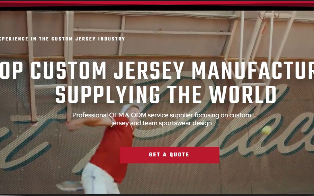 Top 8 Leading Custom Jersey Makers In Uk