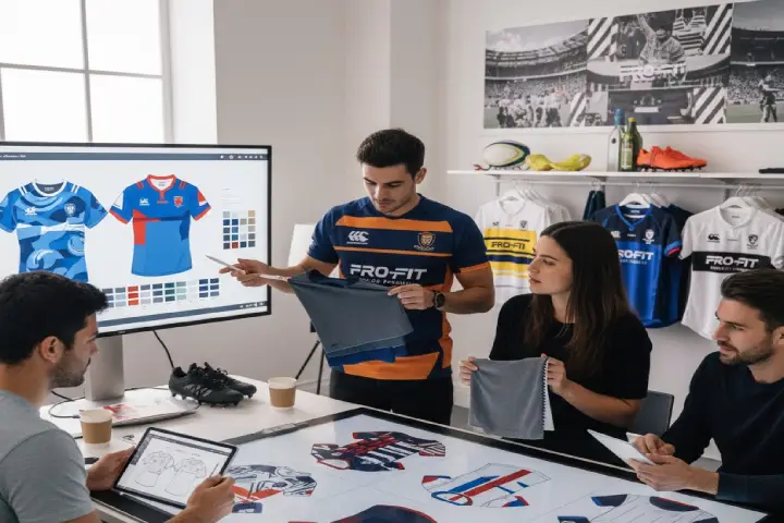 Custom rugby jersey